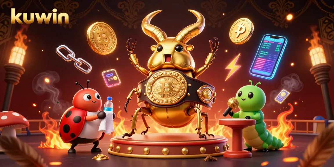 Bet on kuwin's thrilling cockfighting action with dynamic characters and crypto elements all around.